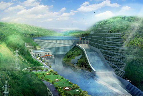 杜集老挝南塔河1号水电站项目